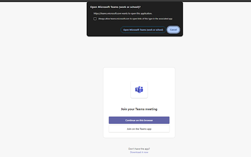 Force Microsoft Teams in Browser from Chrome web store to be run with OffiDocs Chromium online Force Microsoft Teams in Browser from Chrome web store to be run with OffiDocs Chromium online