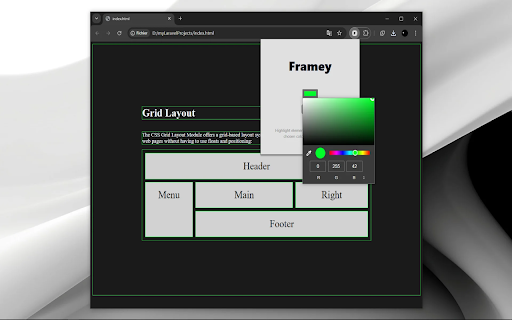Framey from Chrome web store to be run with OffiDocs Chromium online Framey from Chrome web store to be run with OffiDocs Chromium online