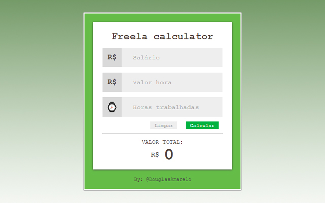 Freela calculator from Chrome web store to be run with OffiDocs Chromium online Freela calculator from Chrome web store to be run with OffiDocs Chromium online