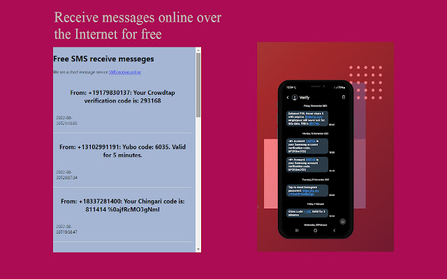 Free SMS from Chrome web store to be run with OffiDocs Chromium online Free SMS from Chrome web store to be run with OffiDocs Chromium online