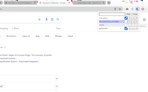 Frequency Search from Chrome web store to be run with OffiDocs Chromium online Frequency Search from Chrome web store to be run with OffiDocs Chromium online