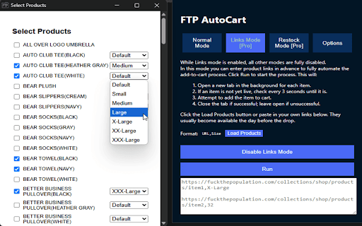 FTP AutoCart from Chrome web store to be run with OffiDocs Chromium online FTP AutoCart from Chrome web store to be run with OffiDocs Chromium online