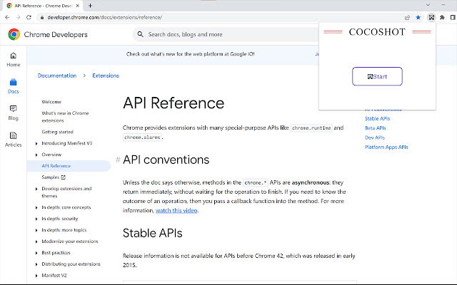 Full page screenshot, screen capture CocoShot from Chrome web store to be run with OffiDocs Chromium online Full page screenshot, screen capture CocoShot from Chrome web store to be run with OffiDocs Chromium online