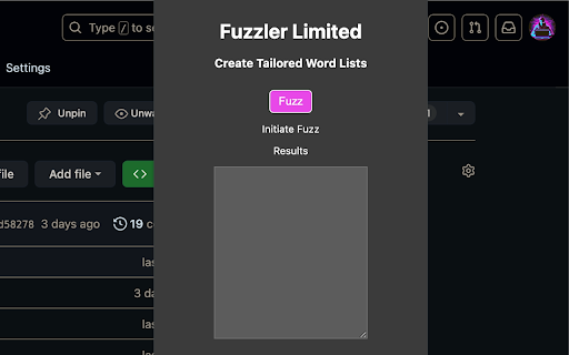 Fuzzler Limited from Chrome web store to be run with OffiDocs Chromium online Fuzzler Limited from Chrome web store to be run with OffiDocs Chromium online