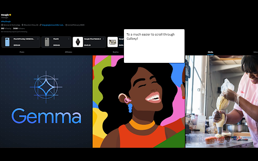 Gallery Xhancer from Chrome web store to be run with OffiDocs Chromium online Gallery Xhancer from Chrome web store to be run with OffiDocs Chromium online