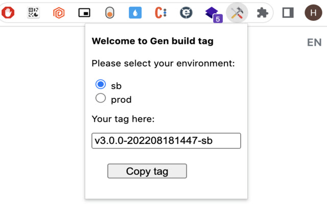 Gen build tag from Chrome web store to be run with OffiDocs Chromium online Gen build tag from Chrome web store to be run with OffiDocs Chromium online