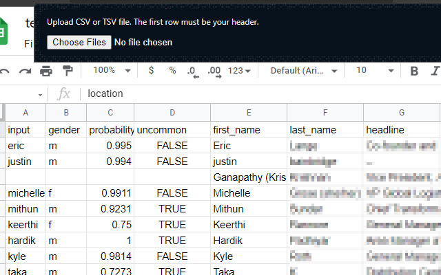 Gender Classifier from Chrome web store to be run with OffiDocs Chromium online Gender Classifier from Chrome web store to be run with OffiDocs Chromium online