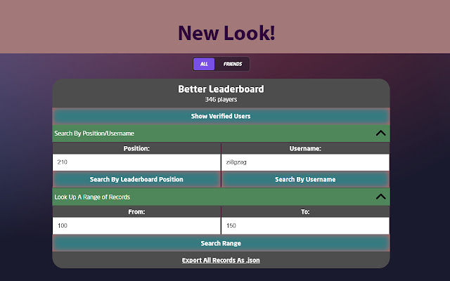 Geoguessr Better Leaderboard from Chrome web store to be run with OffiDocs Chromium online Geoguessr Better Leaderboard from Chrome web store to be run with OffiDocs Chromium online