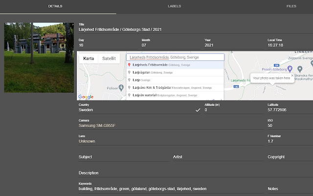 Geolocation Plugin for PhotoPrism from Chrome web store to be run with OffiDocs Chromium online Geolocation Plugin for PhotoPrism from Chrome web store to be run with OffiDocs Chromium online