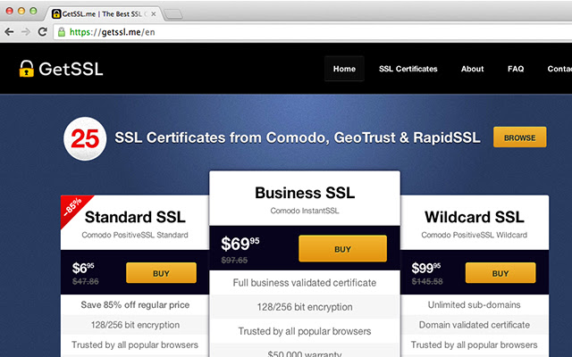 GetSSL.me SSL Certificate Store from Chrome web store to be run with OffiDocs Chromium online GetSSL.me SSL Certificate Store from Chrome web store to be run with OffiDocs Chromium online