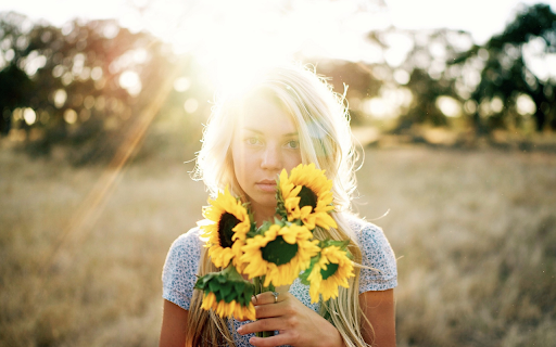 Girl holding a bouquet of flowers from Chrome web store to be run with OffiDocs Chromium online Girl holding a bouquet of flowers from Chrome web store to be run with OffiDocs Chromium online