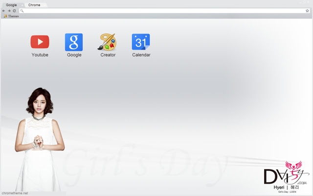 Girls Day Hyeri Theme from Chrome web store to be run with OffiDocs Chromium online Girls Day Hyeri Theme from Chrome web store to be run with OffiDocs Chromium online