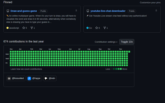 Github 10x commits from Chrome web store to be run with OffiDocs Chromium online Github 10x commits from Chrome web store to be run with OffiDocs Chromium online