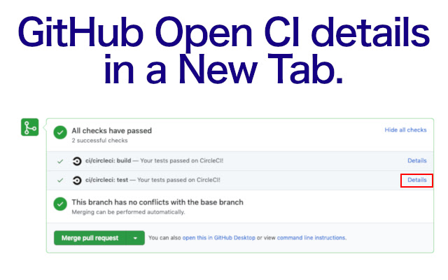 Github Open CI In New Tab from Chrome web store to be run with OffiDocs Chromium online Github Open CI In New Tab from Chrome web store to be run with OffiDocs Chromium online