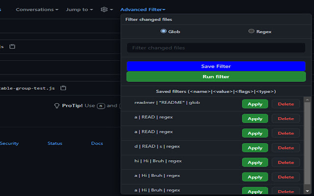 Github PR Filter from Chrome web store to be run with OffiDocs Chromium online Github PR Filter from Chrome web store to be run with OffiDocs Chromium online