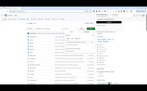 GitHub Repository Downloader from Chrome web store to be run with OffiDocs Chromium online GitHub Repository Downloader from Chrome web store to be run with OffiDocs Chromium online