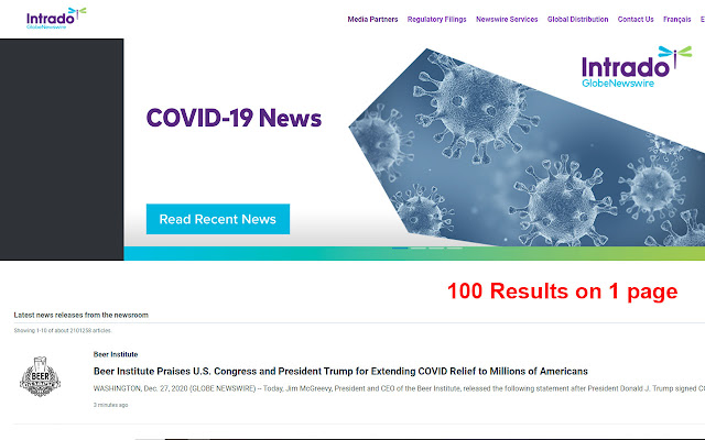 GlobeNewsWire Infinite Scroll from Chrome web store to be run with OffiDocs Chromium online GlobeNewsWire Infinite Scroll from Chrome web store to be run with OffiDocs Chromium online
