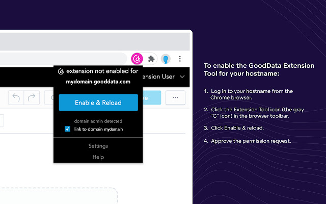 GoodData Extension Tool from Chrome web store to be run with OffiDocs Chromium online GoodData Extension Tool from Chrome web store to be run with OffiDocs Chromium online
