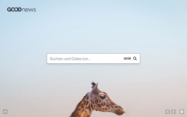 GOOD Search x Good News from Chrome web store to be run with OffiDocs Chromium online GOOD Search x Good News from Chrome web store to be run with OffiDocs Chromium online