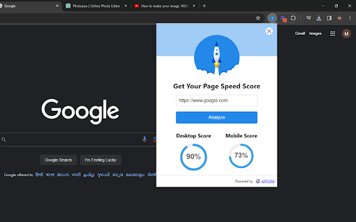 Google Pagespeed Insights from Chrome web store to be run with OffiDocs Chromium online Google Pagespeed Insights from Chrome web store to be run with OffiDocs Chromium online