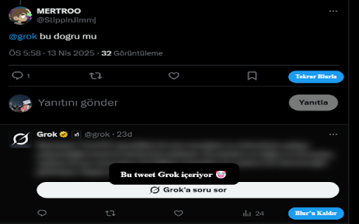 @grok Blocker by sabalax from Chrome web store to be run with OffiDocs Chromium online @grok Blocker by sabalax from Chrome web store to be run with OffiDocs Chromium online