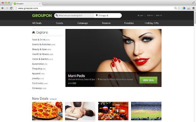 Groupon from Chrome web store to be run with OffiDocs Chromium online Groupon from Chrome web store to be run with OffiDocs Chromium online