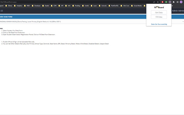 GSEB Form Fillup (10th) from Chrome web store to be run with OffiDocs Chromium online GSEB Form Fillup (10th) from Chrome web store to be run with OffiDocs Chromium online