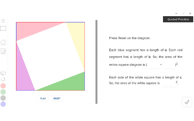 Guzinta Math: Pythagorean Theorem from Chrome web store to be run with OffiDocs Chromium online Guzinta Math: Pythagorean Theorem from Chrome web store to be run with OffiDocs Chromium online