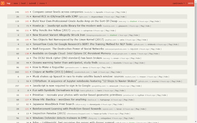 Hacker News, Enhanced from Chrome web store to be run with OffiDocs Chromium online Hacker News, Enhanced from Chrome web store to be run with OffiDocs Chromium online