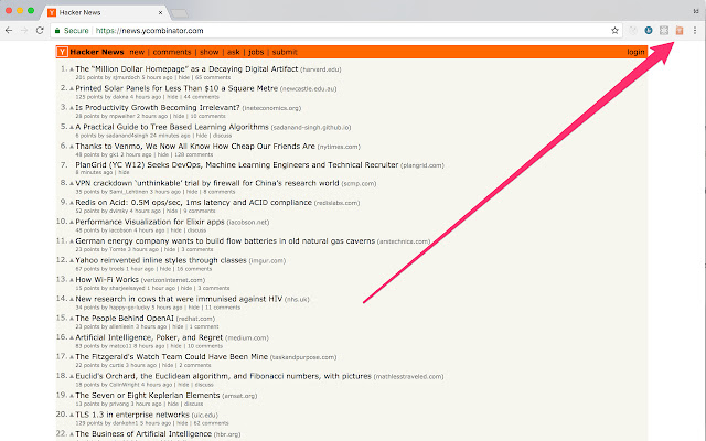 Hacker News Stack from Chrome web store to be run with OffiDocs Chromium online Hacker News Stack from Chrome web store to be run with OffiDocs Chromium online