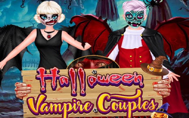 Halloween Vampire Couple from Chrome web store to be run with OffiDocs Chromium online Halloween Vampire Couple from Chrome web store to be run with OffiDocs Chromium online