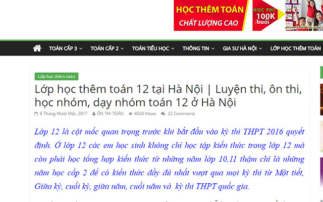 Học Thêm Toán 12 ở Hà Nội from Chrome web store to be run with OffiDocs Chromium online Học Thêm Toán 12 ở Hà Nội from Chrome web store to be run with OffiDocs Chromium online