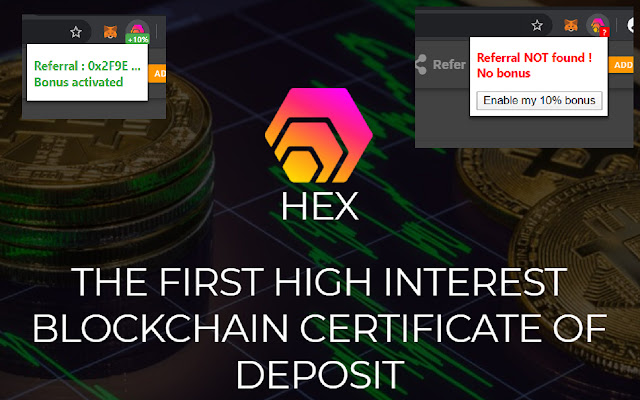 HEX Referral Bonus from Chrome web store to be run with OffiDocs Chromium online HEX Referral Bonus from Chrome web store to be run with OffiDocs Chromium online