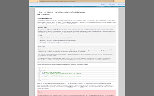 Hide ads on learncpp.com from Chrome web store to be run with OffiDocs Chromium online Hide ads on learncpp.com from Chrome web store to be run with OffiDocs Chromium online