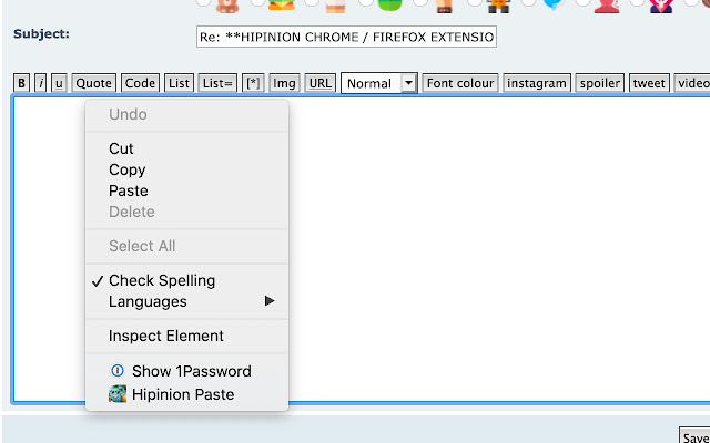 Hipinion Paster from Chrome web store to be run with OffiDocs Chromium online Hipinion Paster from Chrome web store to be run with OffiDocs Chromium online
