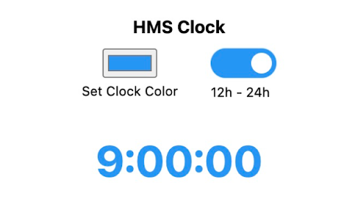 HMS Clock from Chrome web store to be run with OffiDocs Chromium online HMS Clock from Chrome web store to be run with OffiDocs Chromium online