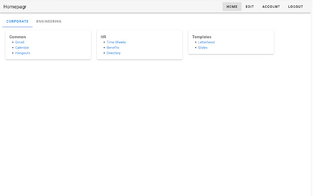Homepagr from Chrome web store to be run with OffiDocs Chromium online Homepagr from Chrome web store to be run with OffiDocs Chromium online