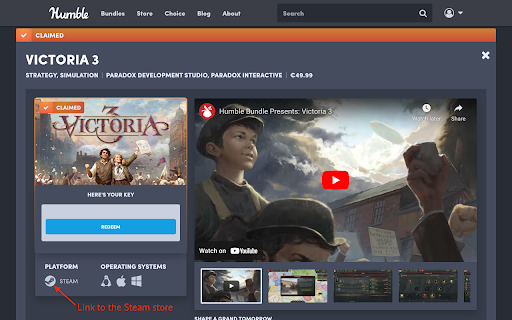 Humble Bundle Choice Steam Links from Chrome web store to be run with OffiDocs Chromium online Humble Bundle Choice Steam Links from Chrome web store to be run with OffiDocs Chromium online