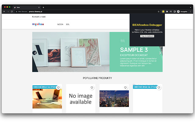 IDEAflowbox Debugger from Chrome web store to be run with OffiDocs Chromium online IDEAflowbox Debugger from Chrome web store to be run with OffiDocs Chromium online