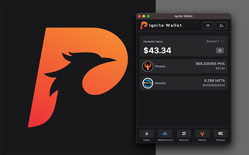 Ignite Wallet from Chrome web store to be run with OffiDocs Chromium online Ignite Wallet from Chrome web store to be run with OffiDocs Chromium online