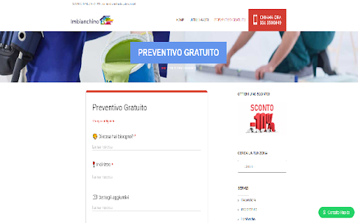 Imbianchino 24 from Chrome web store to be run with OffiDocs Chromium online Imbianchino 24 from Chrome web store to be run with OffiDocs Chromium online