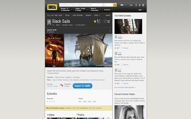 IMDB2Netflix from Chrome web store to be run with OffiDocs Chromium online IMDB2Netflix from Chrome web store to be run with OffiDocs Chromium online