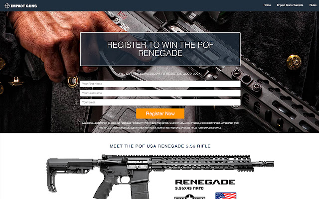 Impact Guns Ogden Remington 783 Giveaway 2018 from Chrome web store to be run with OffiDocs Chromium online Impact Guns Ogden Remington 783 Giveaway 2018 from Chrome web store to be run with OffiDocs Chromium online