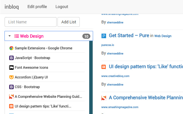 inBloq from Chrome web store to be run with OffiDocs Chromium online inBloq from Chrome web store to be run with OffiDocs Chromium online