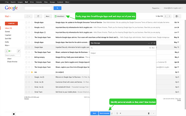 InboxClock from Chrome web store to be run with OffiDocs Chromium online InboxClock from Chrome web store to be run with OffiDocs Chromium online