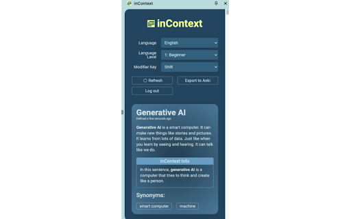 inContext from Chrome web store to be run with OffiDocs Chromium online inContext from Chrome web store to be run with OffiDocs Chromium online