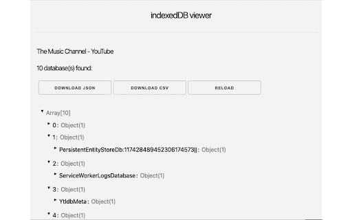 indexedDB viewer from Chrome web store to be run with OffiDocs Chromium online indexedDB viewer from Chrome web store to be run with OffiDocs Chromium online