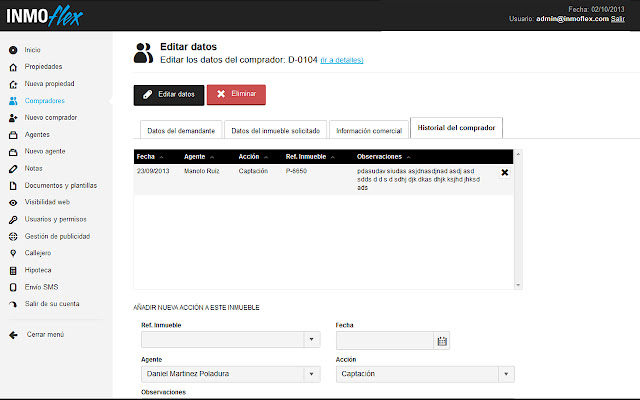 InmoFLEX Colombia from Chrome web store to be run with OffiDocs Chromium online InmoFLEX Colombia from Chrome web store to be run with OffiDocs Chromium online