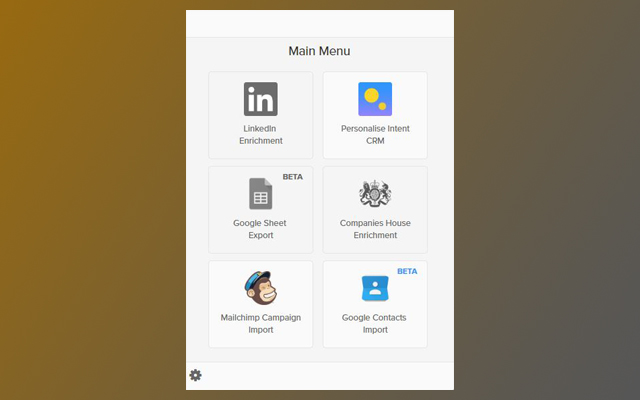 Intent CRM for Chrome from Chrome web store to be run with OffiDocs Chromium online Intent CRM for Chrome from Chrome web store to be run with OffiDocs Chromium online