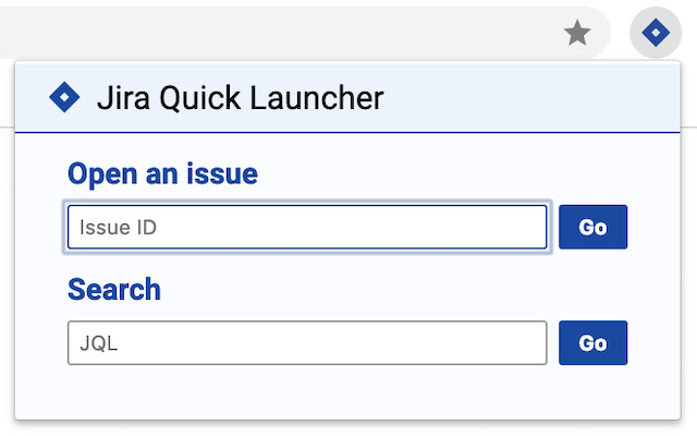 Jira Quick Launcher from Chrome web store to be run with OffiDocs Chromium online Jira Quick Launcher from Chrome web store to be run with OffiDocs Chromium online